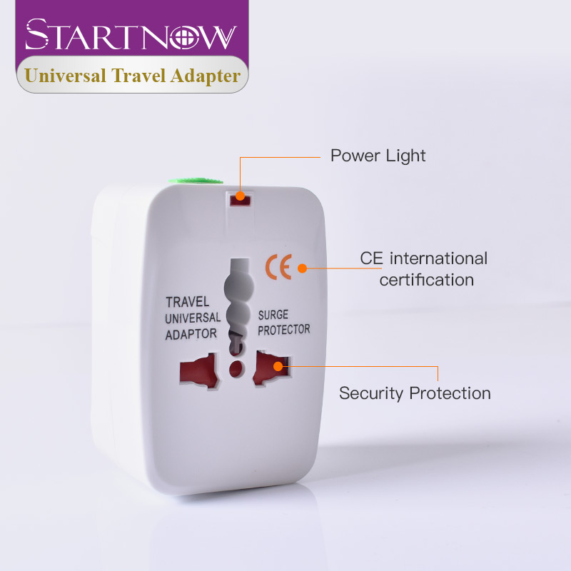 Startnow All in One Universal Travel Adapter International Electric Plug Socket
