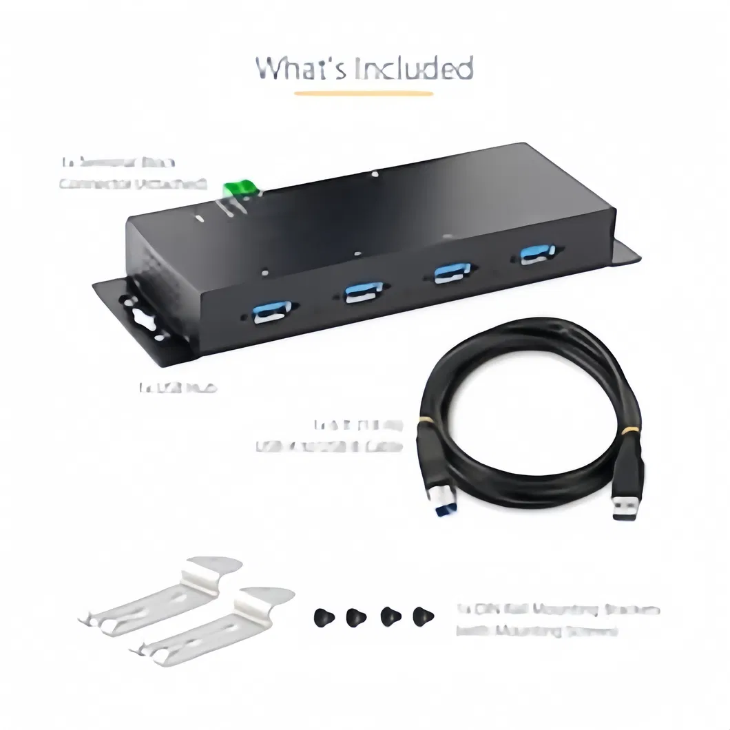 Industrial USB 3.0 Hub View 4