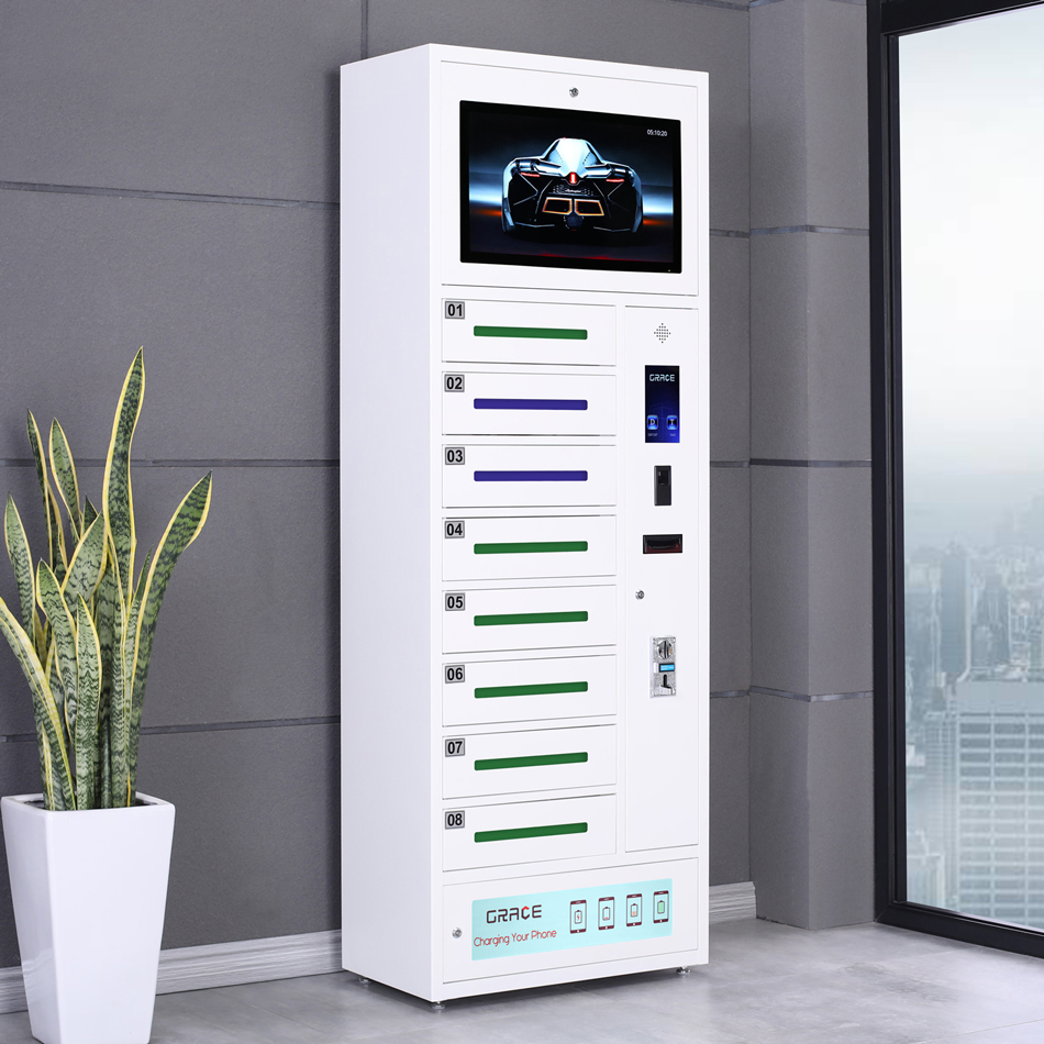 8 Ports Charging Station Locker Charging Locker for Smartphones
