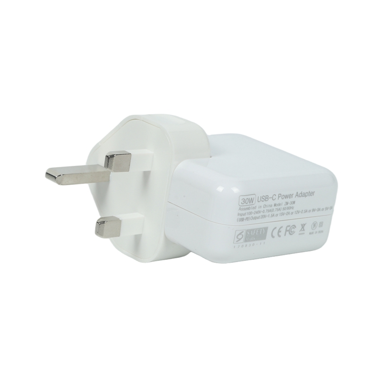 Original 30W USB-C Laptop Charger Power Adapter for MacBook Air 2025/M3 &amp; PRO 13/14-Inch, 20V/1.5A Pd3.0 with Ovp/Otp