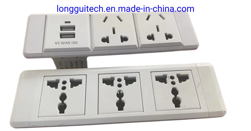 Smart Dual USB Power Strip Display 4