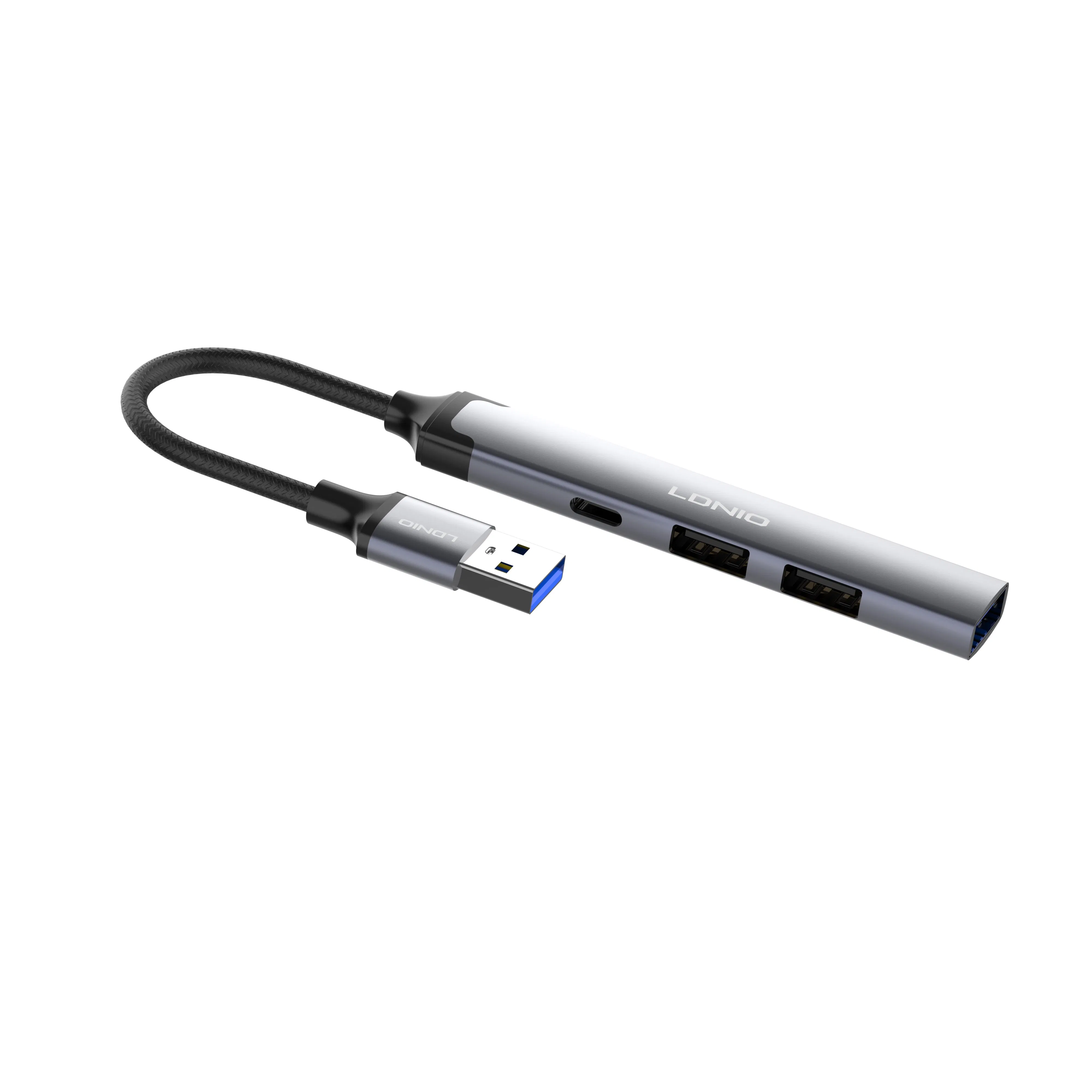 Ldnio Ds-44c USB3.0*1+USB2.0*2+Type-C*1 Mobile Phone Charging Data Transmission Hub