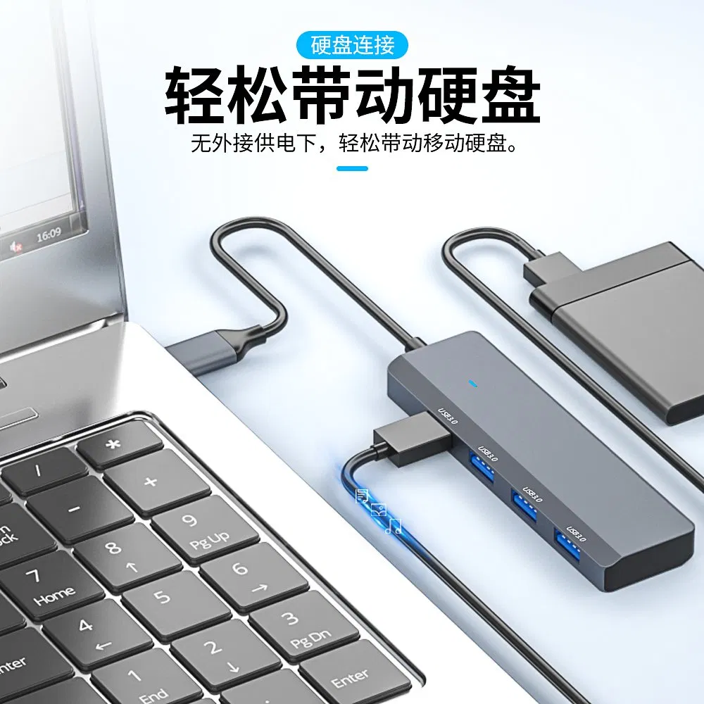 Wholesale Cheaper Price OEM Four Ports USB Hub for Type C