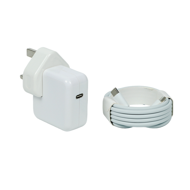 Original 30W USB-C Laptop Charger Power Adapter for MacBook Air 2025/M3 &amp; PRO 13/14-Inch, 20V/1.5A Pd3.0 with Ovp/Otp