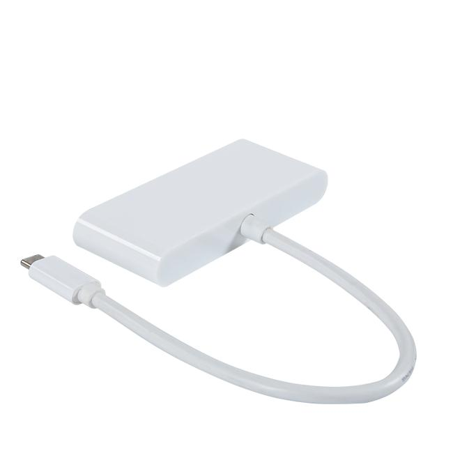 5-in-1 USB C Adapter 4 USB 3.0 Ports and 60W Pd