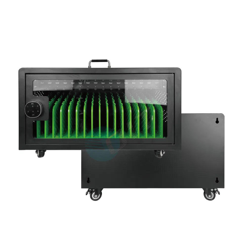 16 Bays Charging Cabinets for Laptops, Electronic Devices School Sites