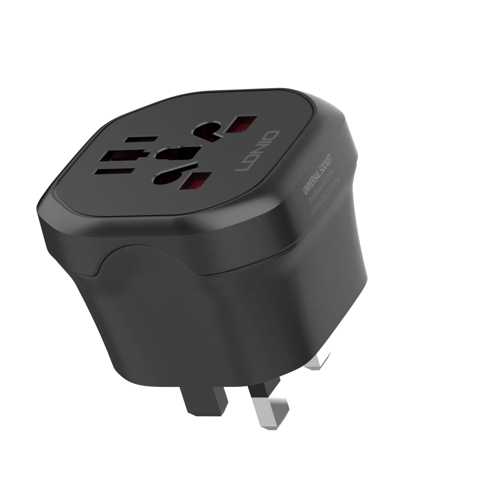 Ldnio Z7 Professional 2500W Travel Adapter Universal Power Strip with Multi-Country Socket Compatibility