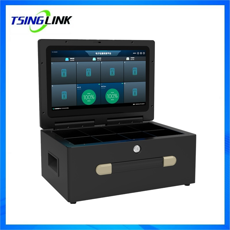 Desktop Type Integrated Auto Battery Charging Law Enforcement Recorder Body Cam Docking Station