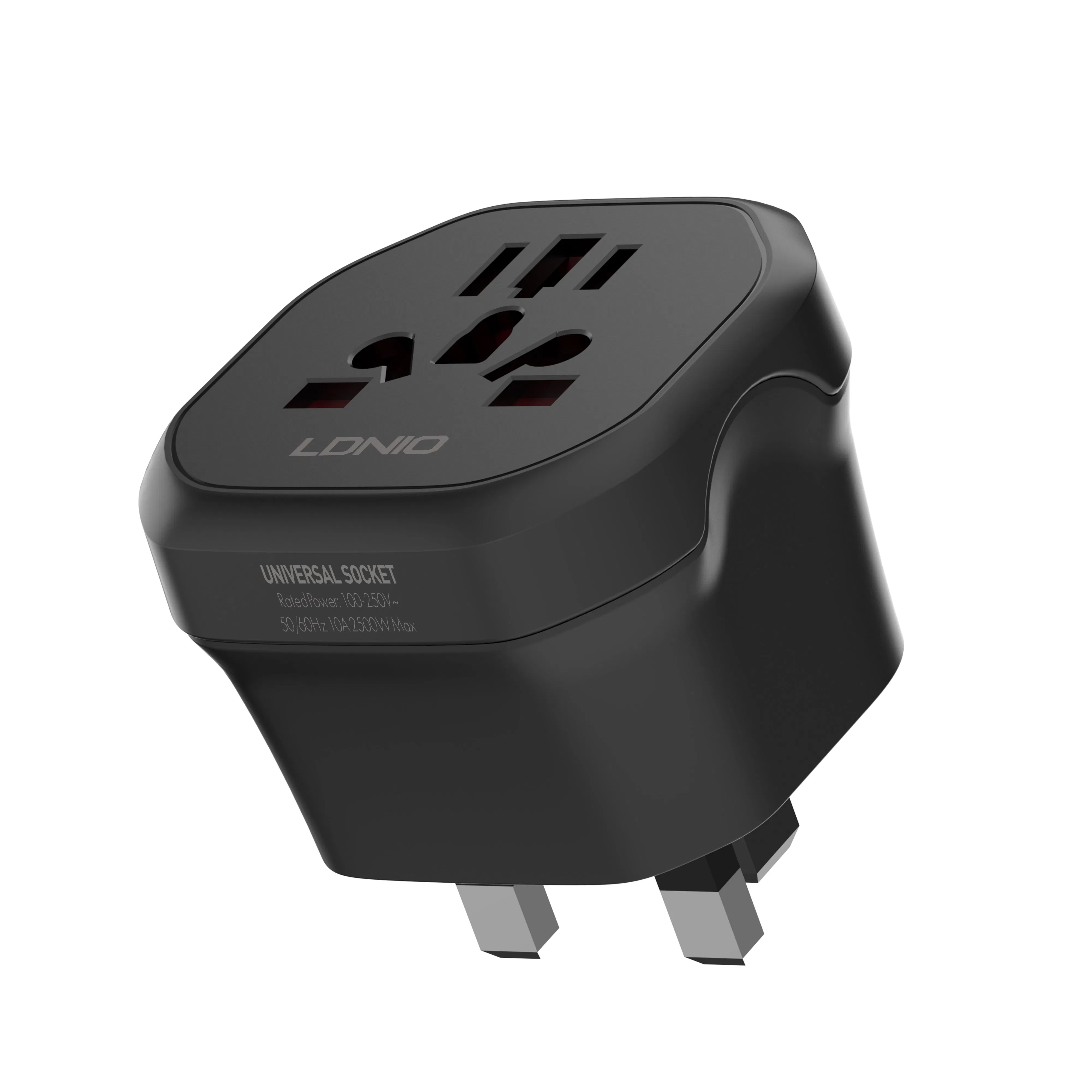 Ldnio Z7 Professional 2500W Travel Adapter Universal Power Strip with Multi-Country Socket Compatibility