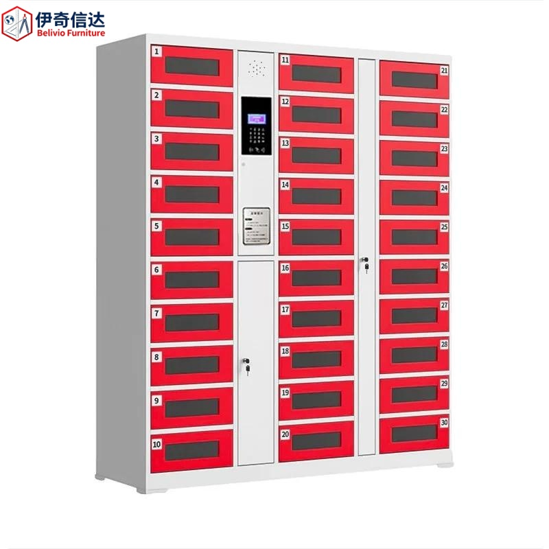 Customized School Student Face Recognition Smart Tablet Laptop Charging Locker