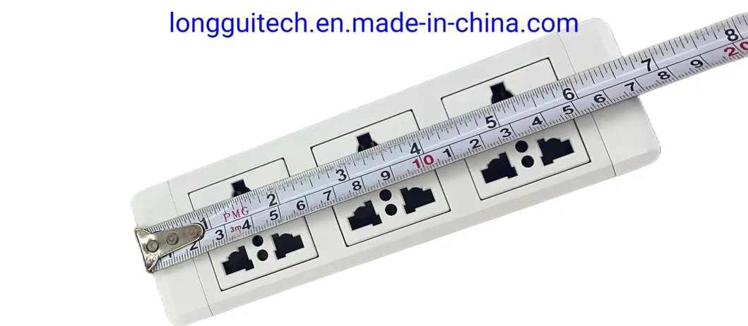 Smart Dual USB Power Strip Display 8