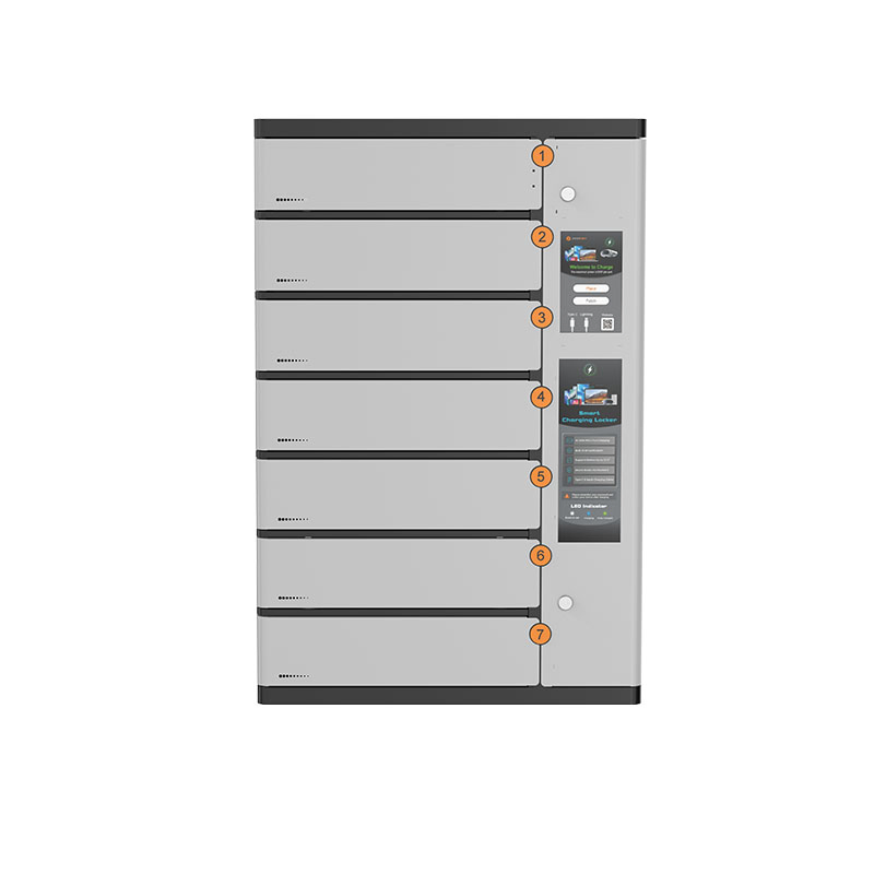 10 Port Smart Charging Locker with RFID Code Fingerprint Function iPad Charging Cabinet
