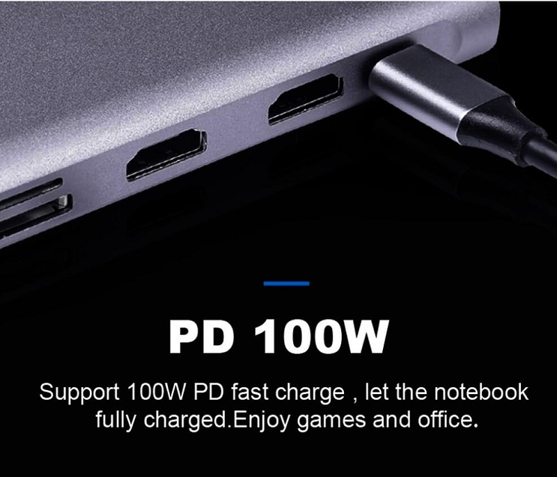 Versatile 11-in-1 USB Type C Hub for Every Gadget