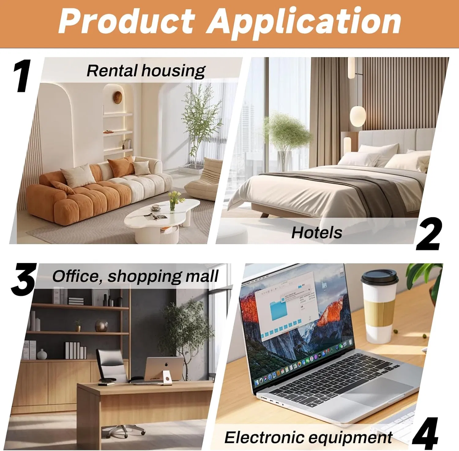 Jiuji Portable USB Electrical Voltage Current Surge Protection Power Strip for Energy Saving