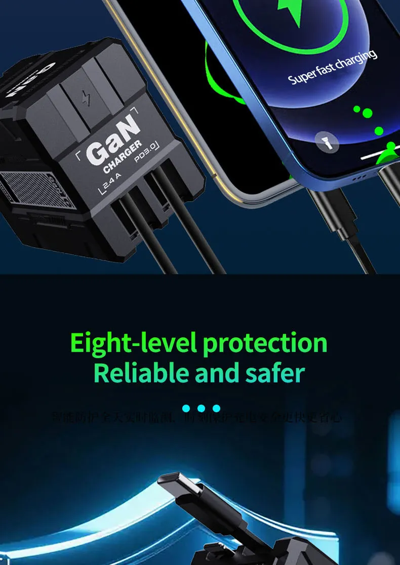 Telescopic GaN Charger 6