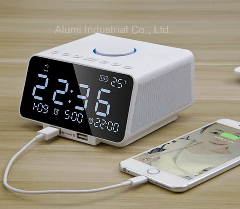 Desktop Alarm Clock Docking Station Hotel Equipment