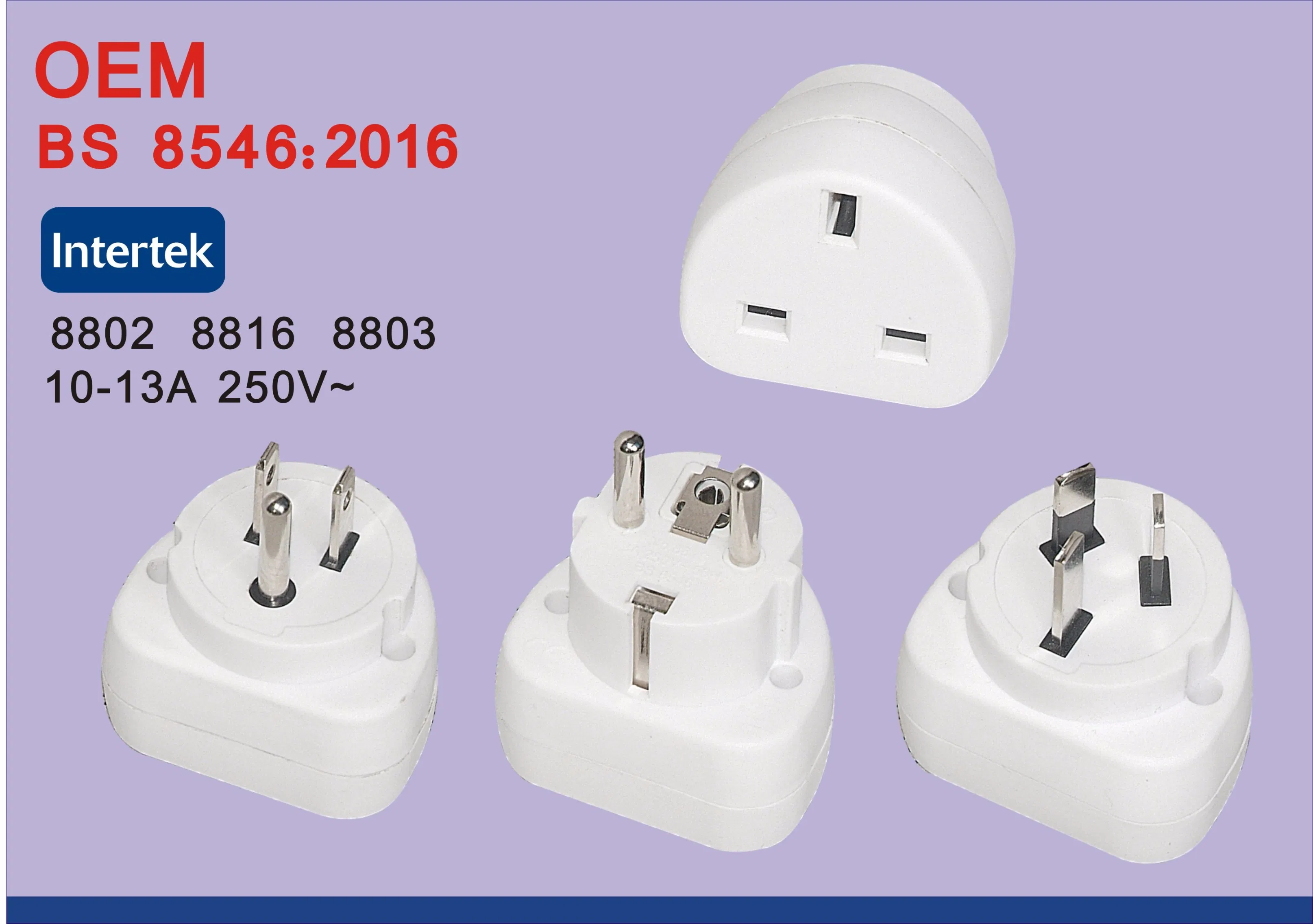 Grounding EU to UK Universal Travel Power Adapter