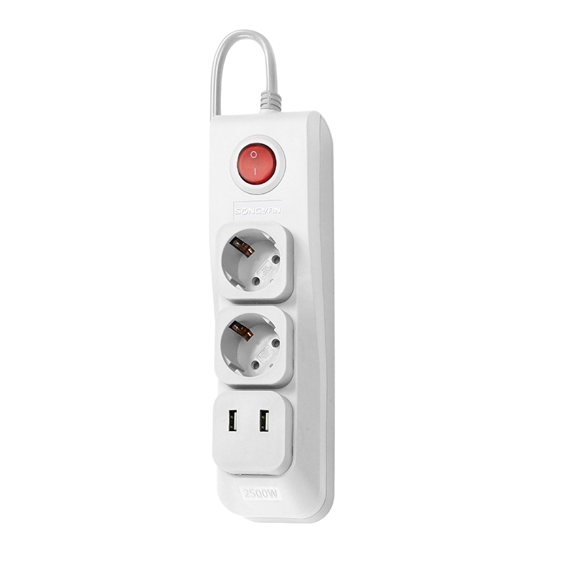2/3/4 Outlet Germann Power Strip with USB Port