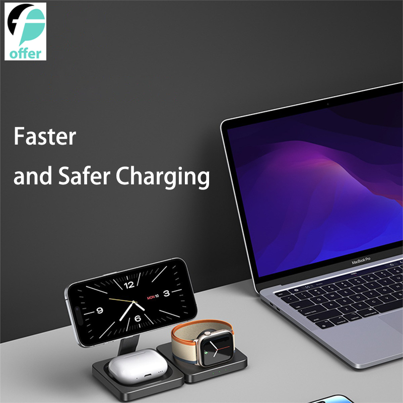 3-in-1 Magsafe Wireless Charging Dock