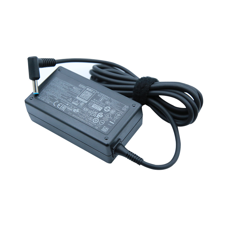 Discount Price HP 65W 19.5V 3.33A Blue Pin Laptop Power Adapter for Notebook HP Battery Charger AC Adapter