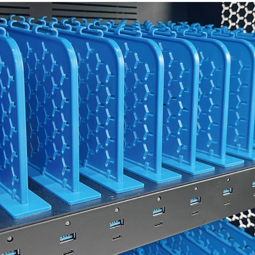 High-Capacity Charging Cabinet: 45 Ports for Multiple Devices