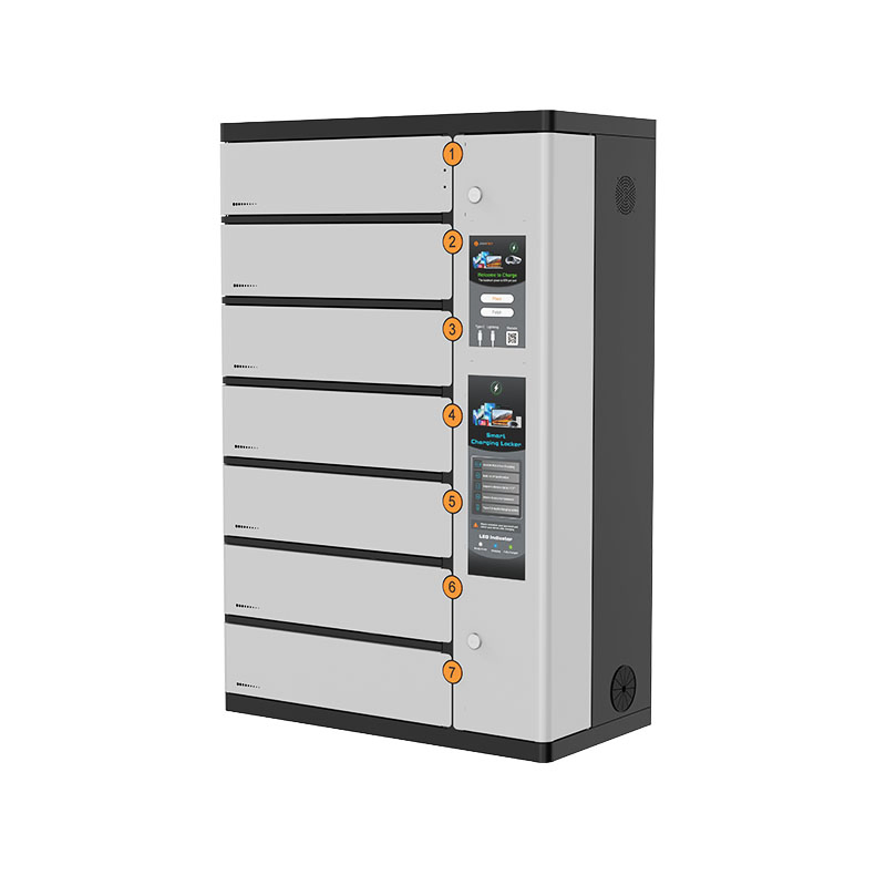 10 Port Smart Charging Locker with RFID Code Fingerprint Function iPad Charging Cabinet