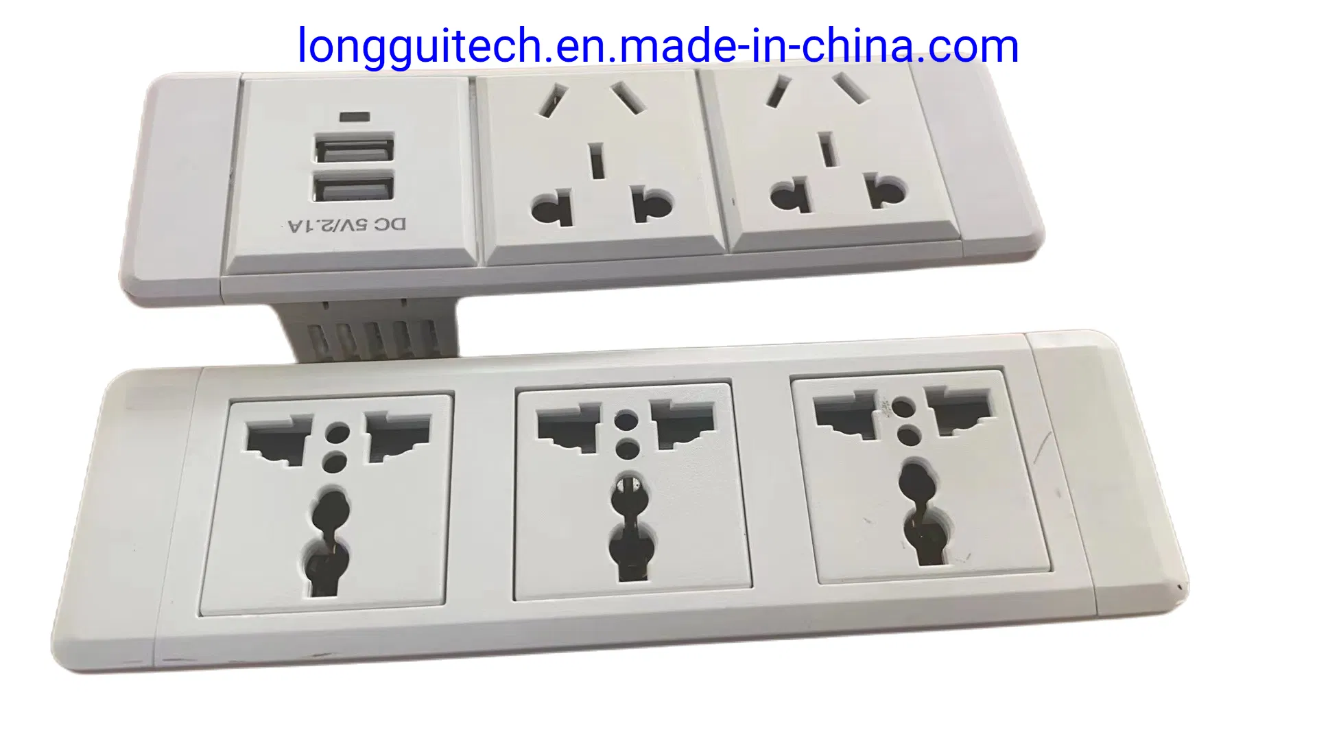 Smart Dual USB Power Strip with Screen Display
