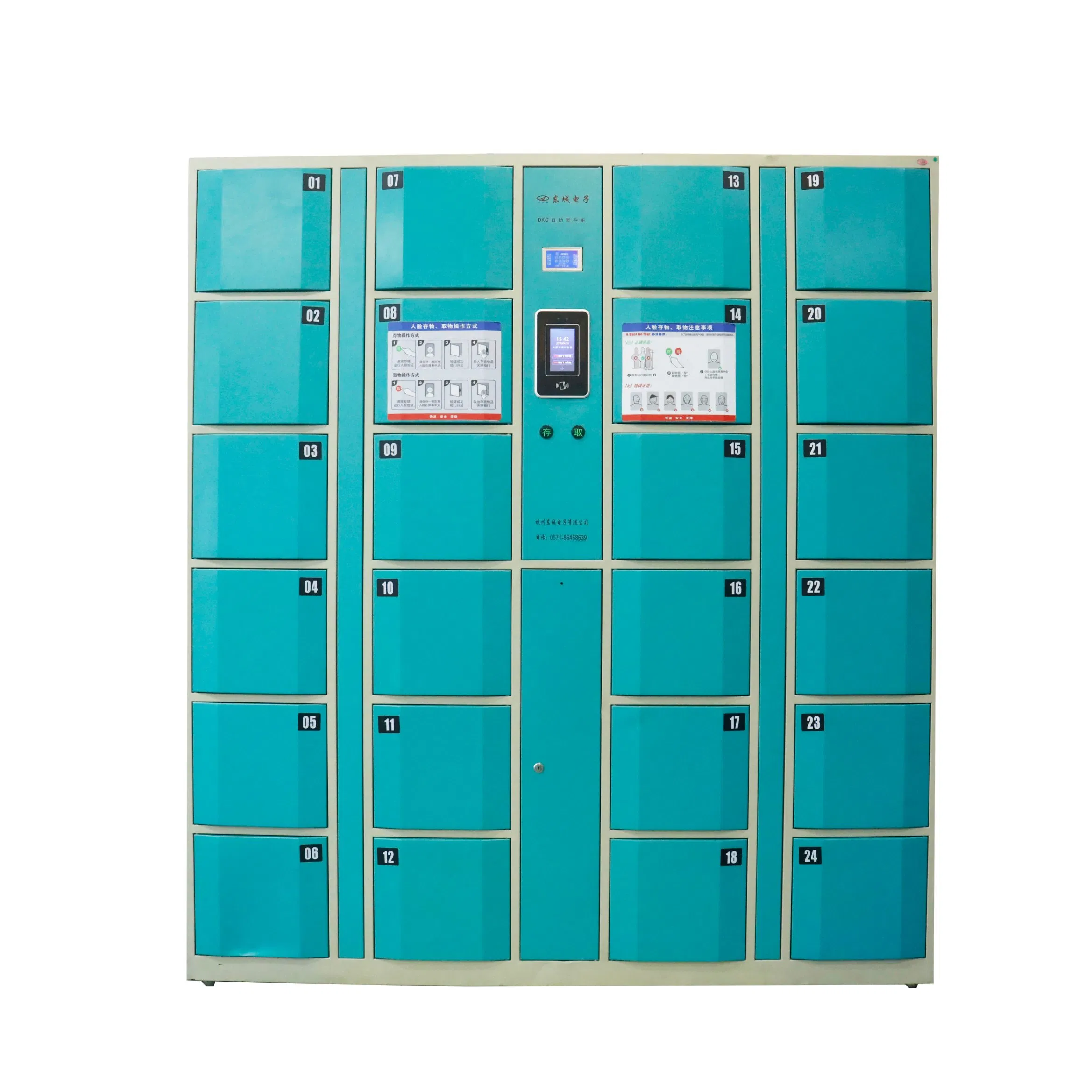 Metal Electronic RFID/Bar Code Cell Phone Smart Locker Cabinets Steel Parcel Lockers for Mobile Phone Storage Charging Station