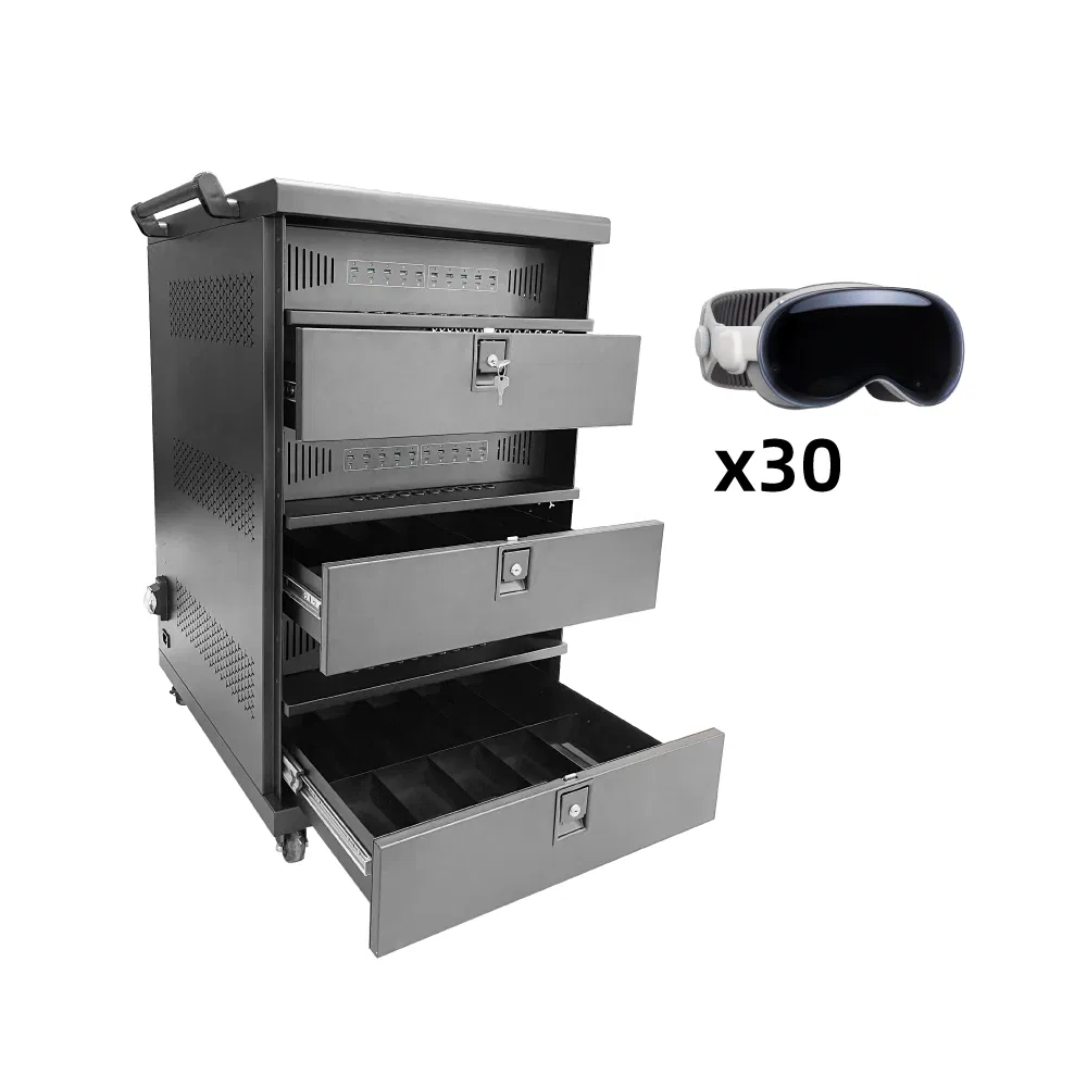 900W Fast Charging Cabinet for 30 Devices Vr Headset
