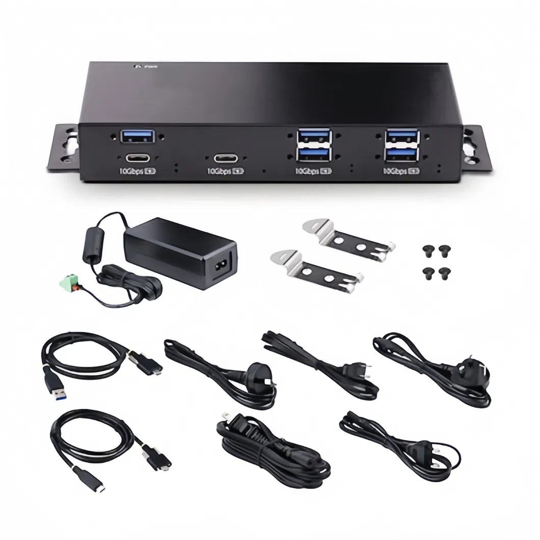 7-Port Managed USB Hub View 2