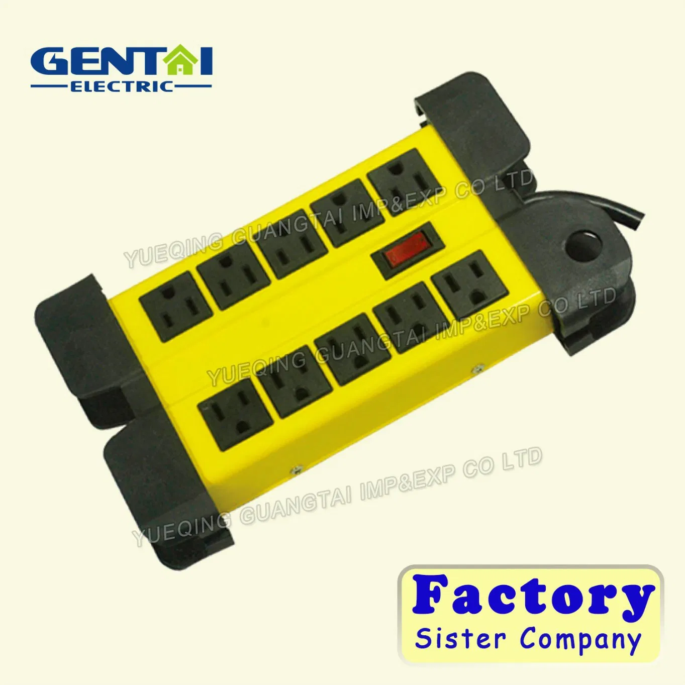 Good Quality 6 Outlets USB Grounding Power Strip