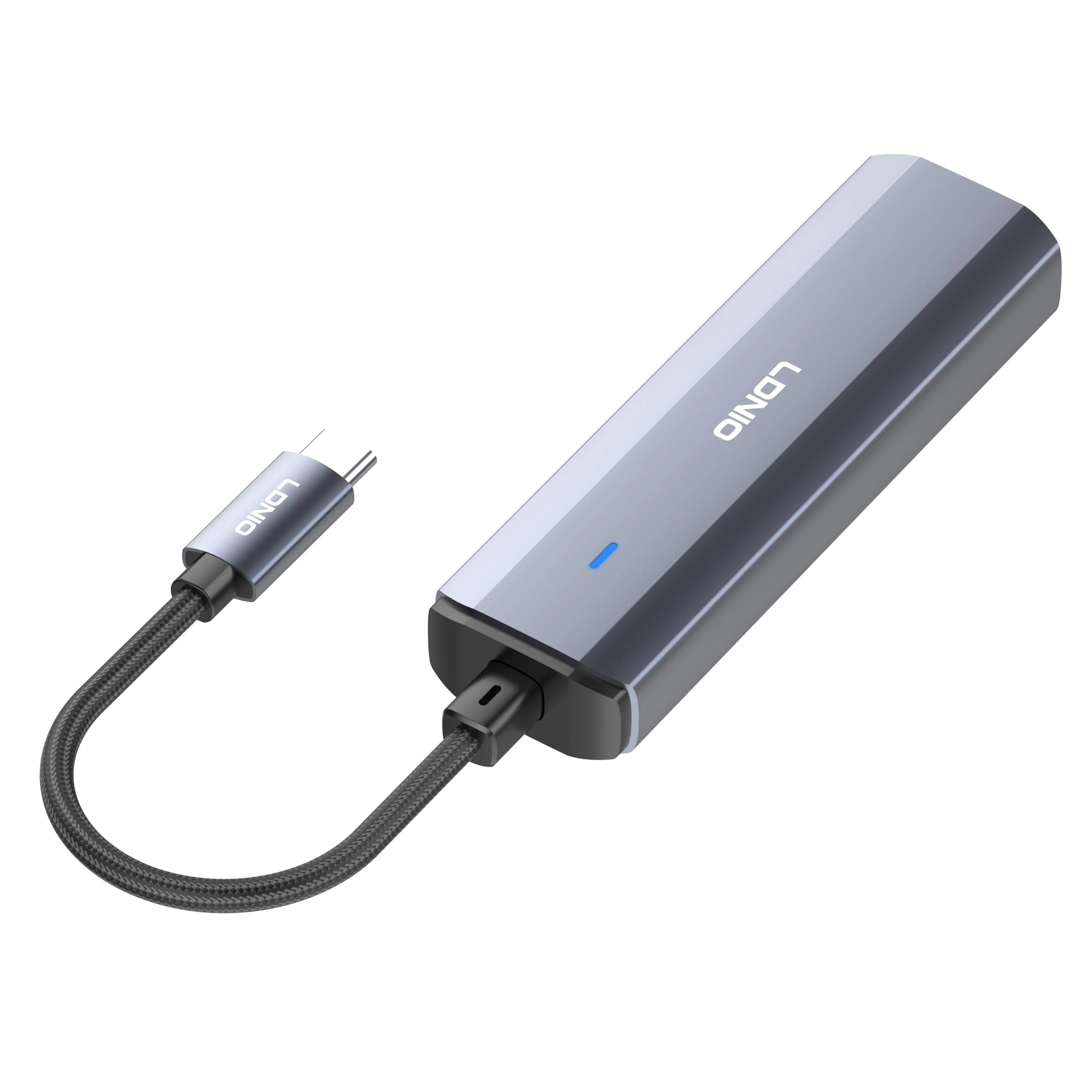 Ldnio Ds-114c Type-C to USB-a*4 USB3.0 Mobile Phone Charging Docking Station Hub