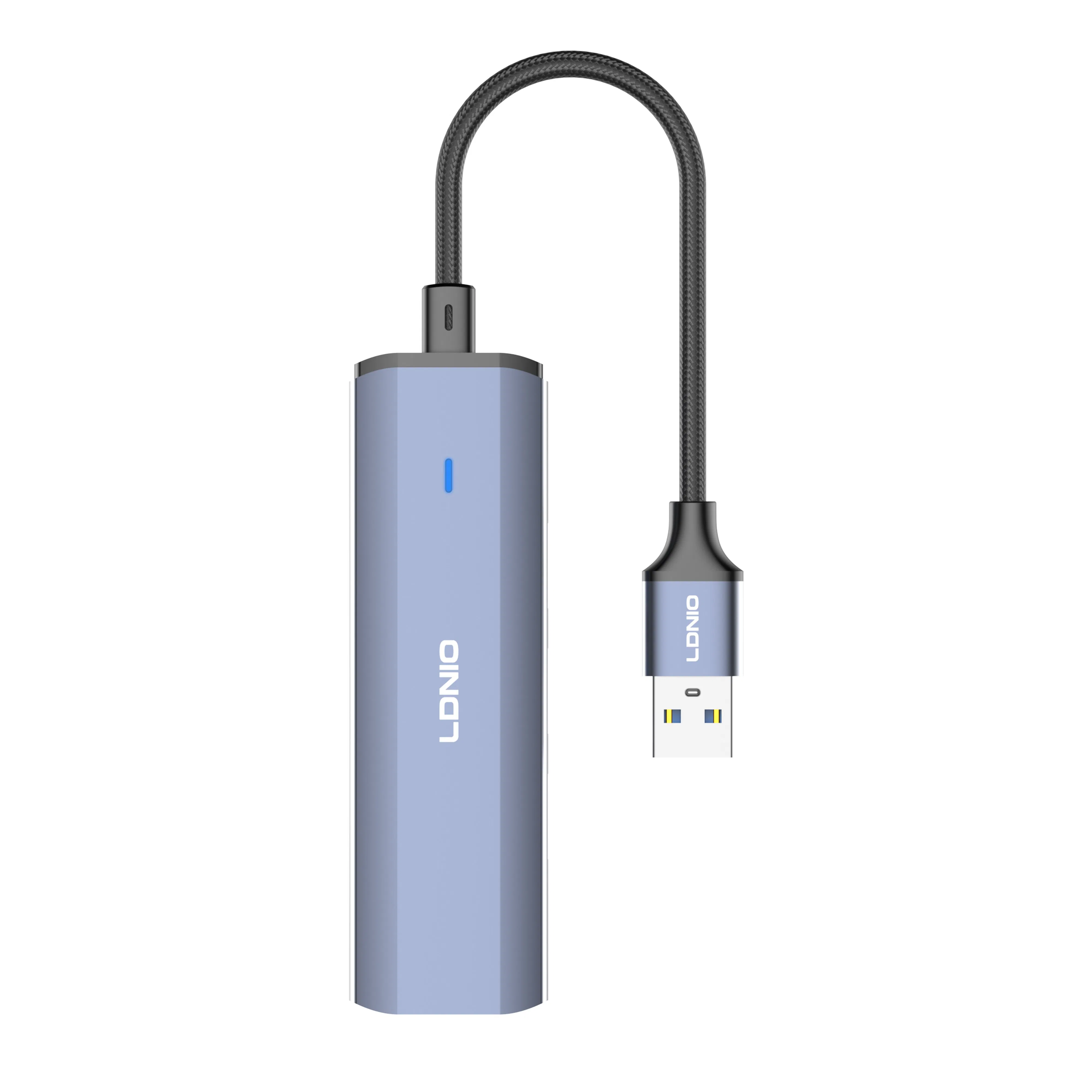 Ldnio Ds-114u USB-a to USB-a*4 5gbps Data Transmission Docking Station Hub
