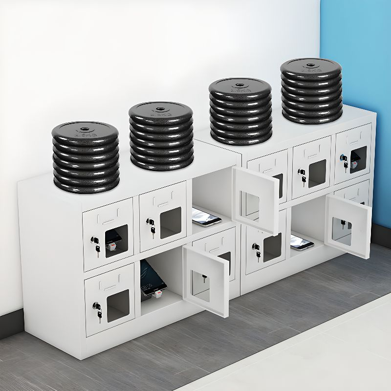 Fire-Proof Smart Charging Steel Lockable Cell Phone Locker