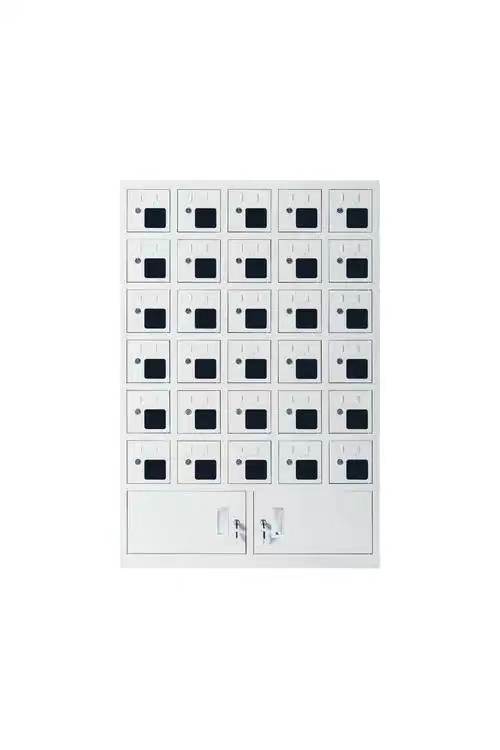 Public Smart Mobile Cell Phone Charging Station Touch Screen Automatic Storage Locker