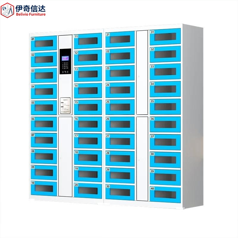 Customized School Student Face Recognition Smart Tablet Laptop Charging Locker