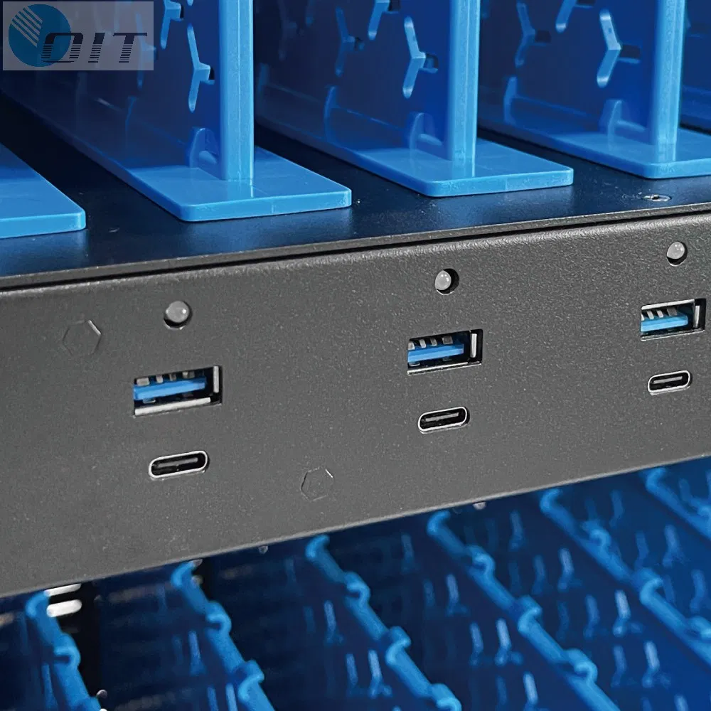 Advanced iPad Charging Cabinet with USB a, C Ports and 45 Slots