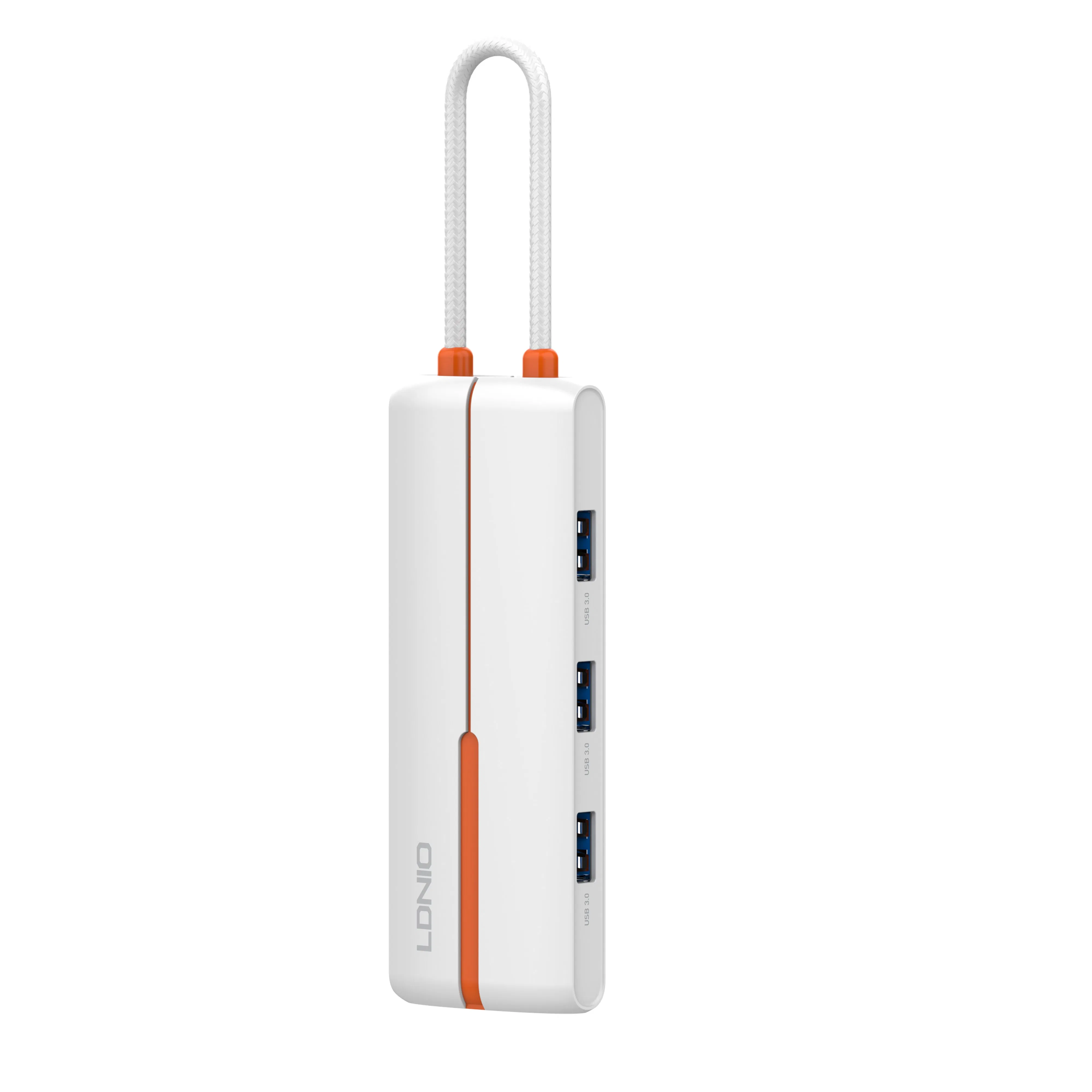 Ldnio Ds-25u Type-C to Pd*1+USB3.0*4 100W Super Fast Charging Adapter Multifunction USB 3.0 Hub