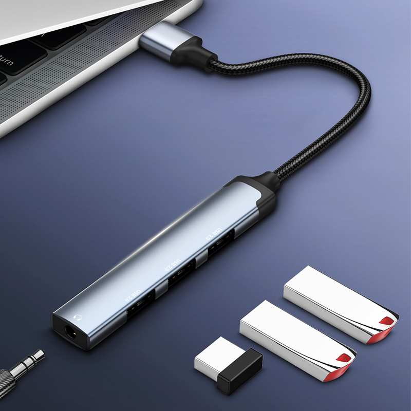 Ldnio Ds-104u OEM/ODM Supported Docking Station Hub for All Major Operating Systems