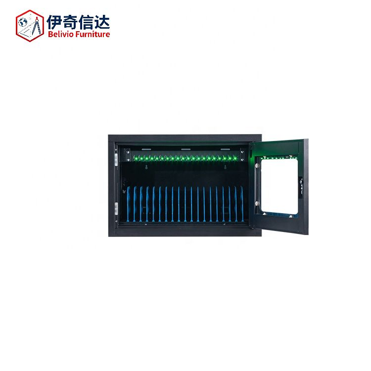 Durable Smart Multi Slot Mobile Phone Charging Locker with Indicator Lights Secure Storage Organizer for School Office Conference Room Public Use