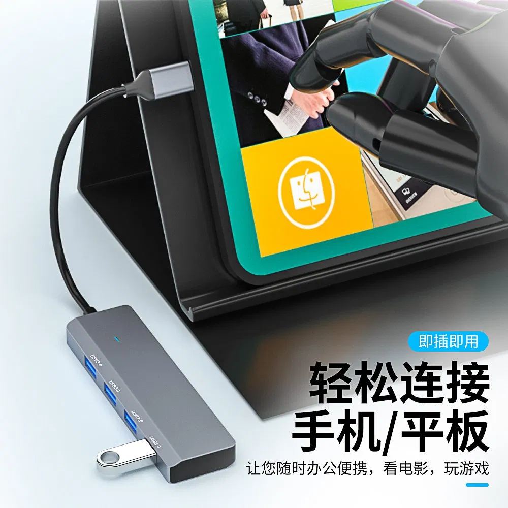 Wholesale Cheaper Price OEM Four Ports USB Hub for Type C