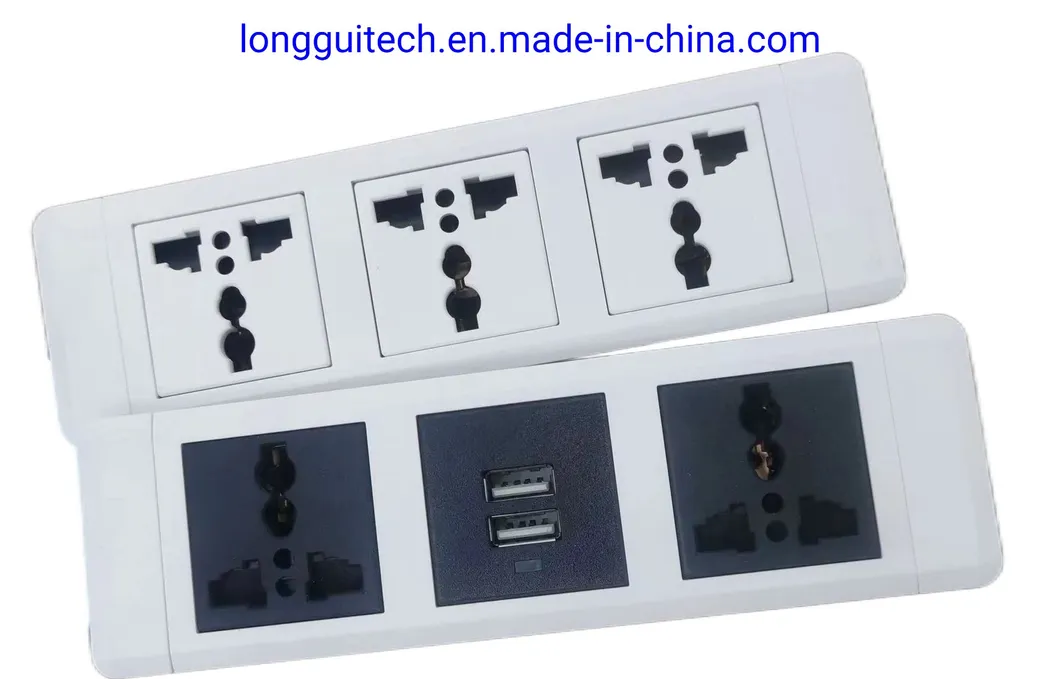 Smart Dual USB Power Strip Display 1