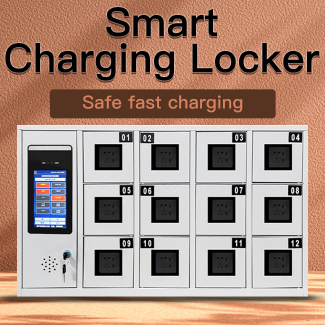 OEM/ODM Smart RFID Indoor Locker for Phone Charging Multiple Storage Smart Locker in School