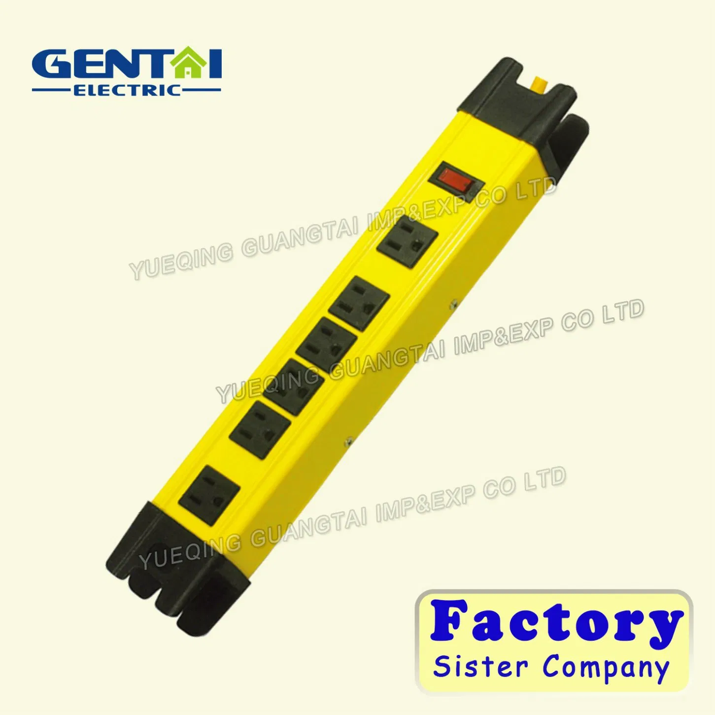 Good Quality 6 Outlets USB Grounding Power Strip