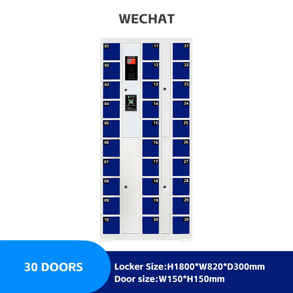 60 Door Qr System Smart Storage Locker Mobile Phone Charging Cabinet