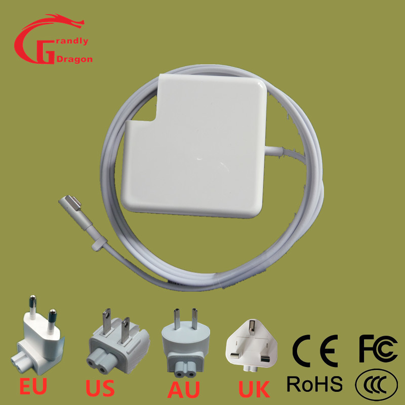 45W Magsafe Power Adapter 14.5V 3.1A Laptop Charger Adapter with L Tip Magsafe 1 for MacBook