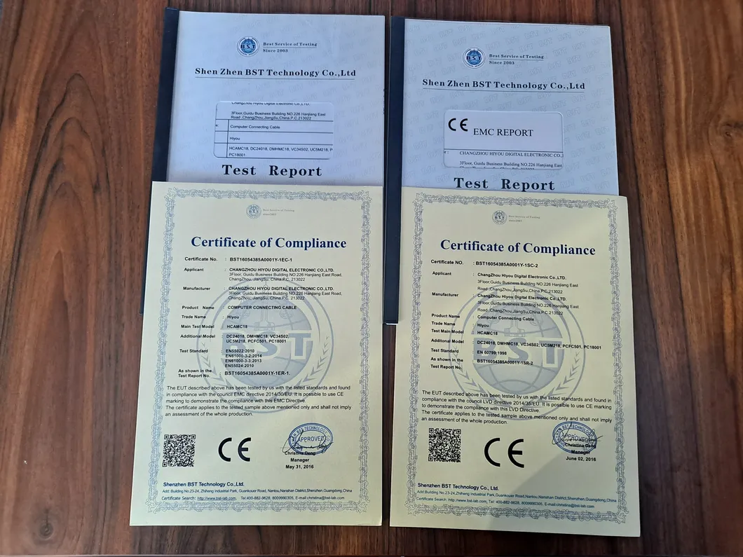 Product Certifications