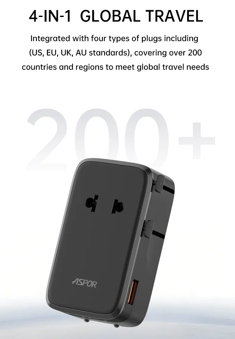 Travel Adapter Detail 4