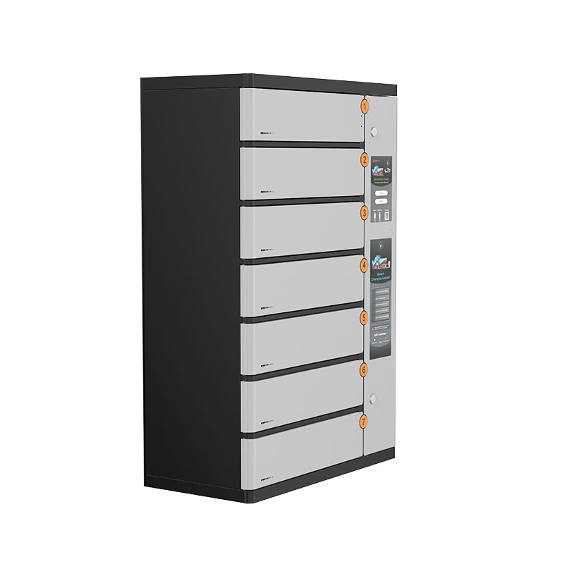 10 Port Smart Charging Locker with RFID Code Fingerprint Function iPad Charging Cabinet