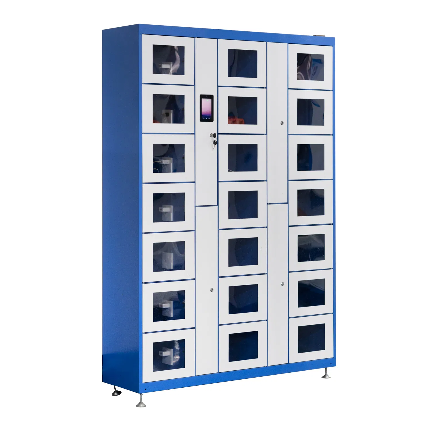 Ubox2214 - Intelligent Electronic Smart Mobile Phone Charger Locker Cellphone Charging Station Asset Storage Cabinets Locker